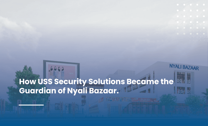 USS Security Solutions installations at Nyali Bazaar featuring advanced surveillance cameras and access control systems enhancing commercial security in Mombasa.
