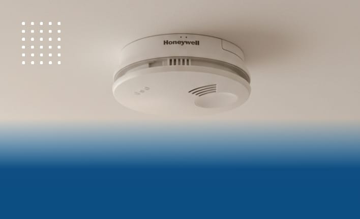 Honeywell smoke detector